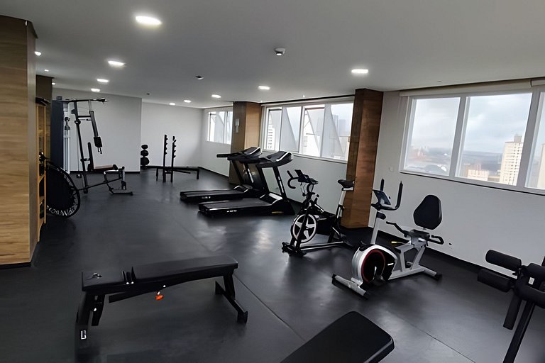 Aeroporto de Gru, Ar Condicionado,Piscina&Academia