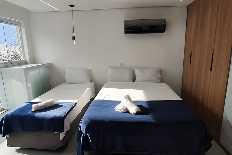 Aeroporto de Gru, Ar Condicionado,Piscina&Academia