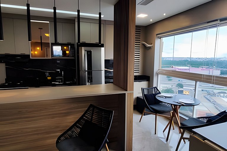 Aeroporto de Gru, Skyline + AR, Piscina e Academia