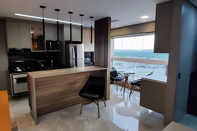 Aeroporto de Gru, Skyline + AR, Piscina e Academia