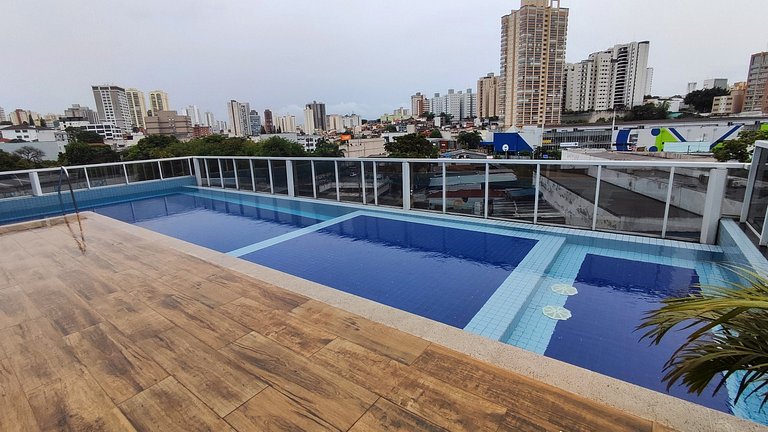 Aeroporto de Gru, Ar Condicionado,Piscina&Academia