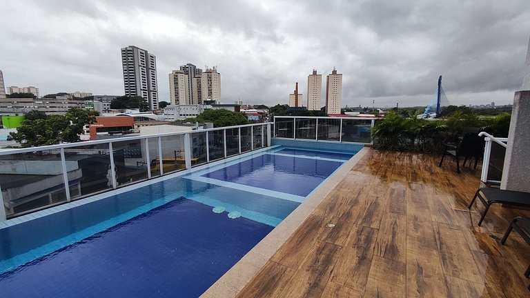 Aeroporto de Gru, Vista Livre, Piscina, Academia 2